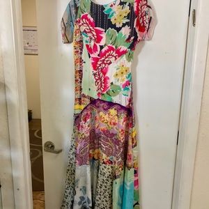 Johnny Was Patchwork Maxi Dress